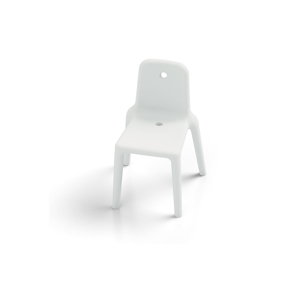 sedia Mellow colore bianco (BCO)