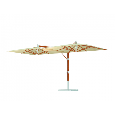 ombrellone multiplo Fellini effetto legno