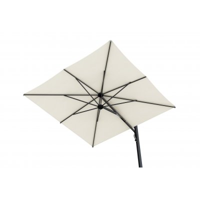 ombrellone Astro Carbon tessuto ecru