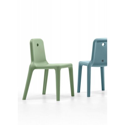 sedia Mellow colori standard giada (GDA) e zaffiro (ZFR)