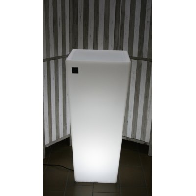 cache-pot Gaia quadrato  con luce