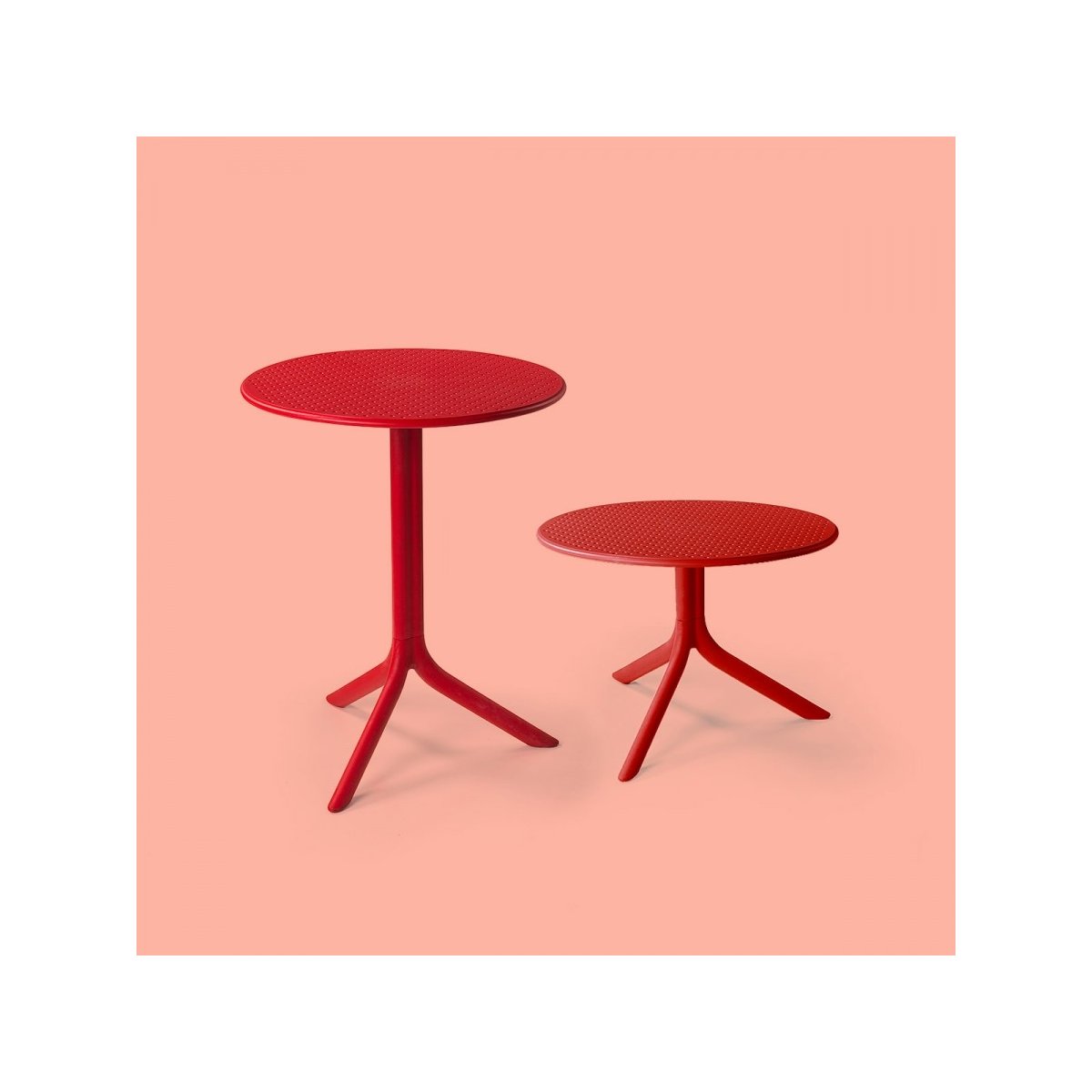 tavolini Step colore rosso