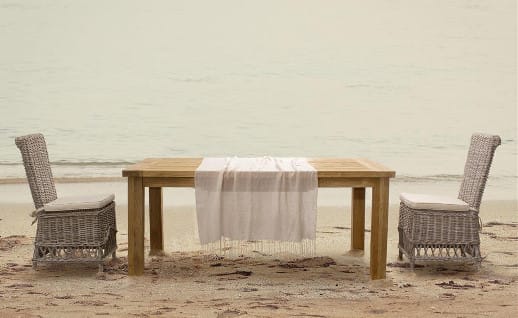 Teak per il giardino: tavoli, sedie sdraio in legno di teak
